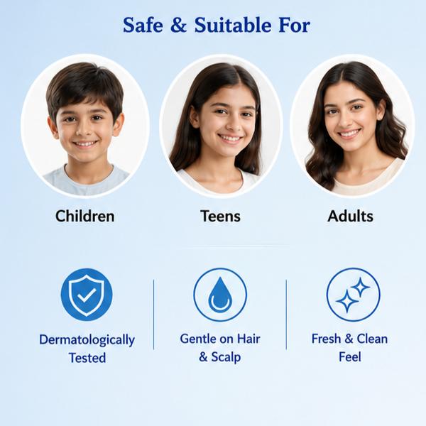 English Anti-Lice Shampoo Large 100ml Lice & Nit Removal Shampoo
