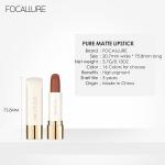 FA 203 Focallure Natural Matte Velvet Lipstick with Rose Jasmine Oil