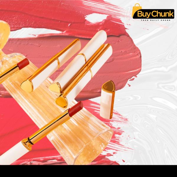 DMDN Slim Tube Velvet Matte Lipstick - Long-Lasting, Smudge-Proof, Hydrating Matte Finish