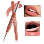 MISS ROSE 2-in-1 Lip Liner and Lipstick - Waterproof, High Pigment
