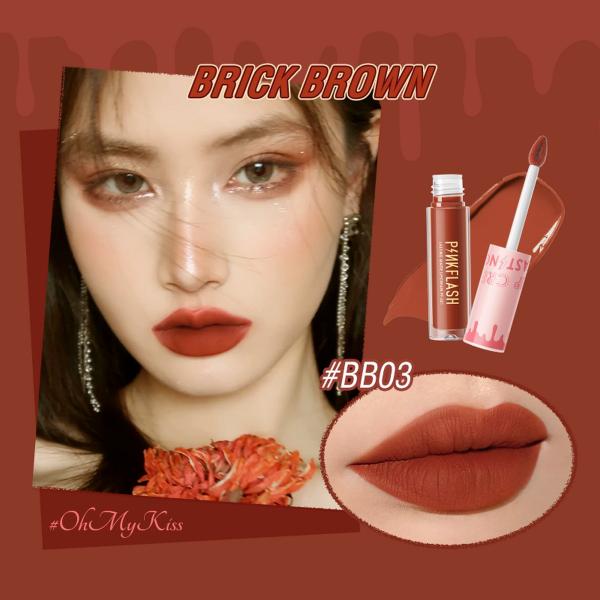 Pinkflash Soft Matte Liquid Lipstick - Waterproof, Moisturizing, Highly Pigmented in 14 Shades