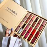 Lip Gloss Book Kit – 12-Piece Set of Moisturizing Matte Liquid Lipsticks, 2.5ml Each