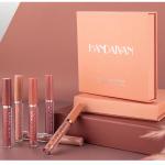 Handaiyan 6-Piece Lip Gloss Set - Velvet Moisturizing Waterproof Matte Lipstick Kit with Non-Stick Formula