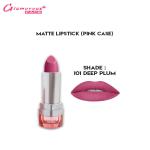 Glamorous Face Matte Lipstick with Vitamin E & Aloe Vera - Pink Case