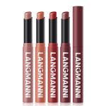 Velvet Matte Lipstick with Hydrating Formula - Waterproof, Long-Lasting & Highly Pigmented Lip Color - 12 Shades