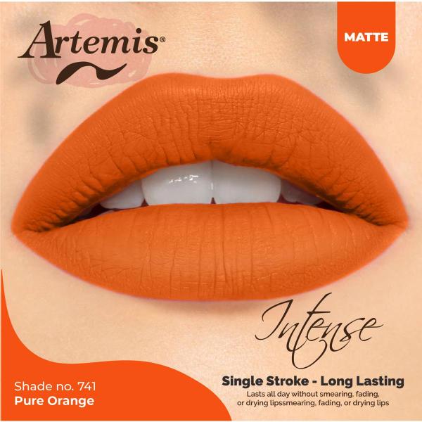 Artemis 741 Intense Long-Lasting Lipstick - Smudge-Free All Day Wear