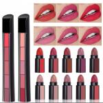 Beautious Set of 5 Mini Pen Style Matte Lipsticks Long-Lasting