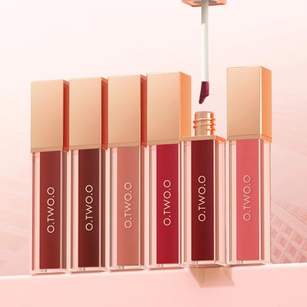 O.TWO.O Heavy Mist Velvet Lipgloss - Rich Color, Hydrating Velvet Finish