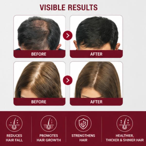 FORT Biotin & Keratin Shampoo 200ml Anti Hair Loss Hair Regrowth