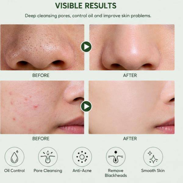 Green Tea Clay Stick Mask Oil Control Purifying Pore Cleansing