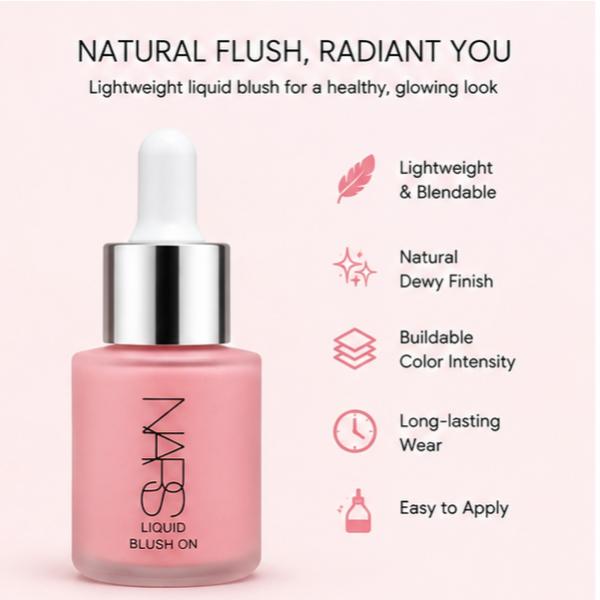 Liquid Highlight Blush ON – Radiant Glow Liquid Blush & Highlighter