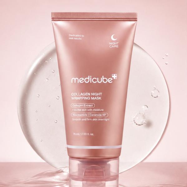 Medicube Collagen Night Wrapping Mask 75ml Overnight Hydrating Peel-Off