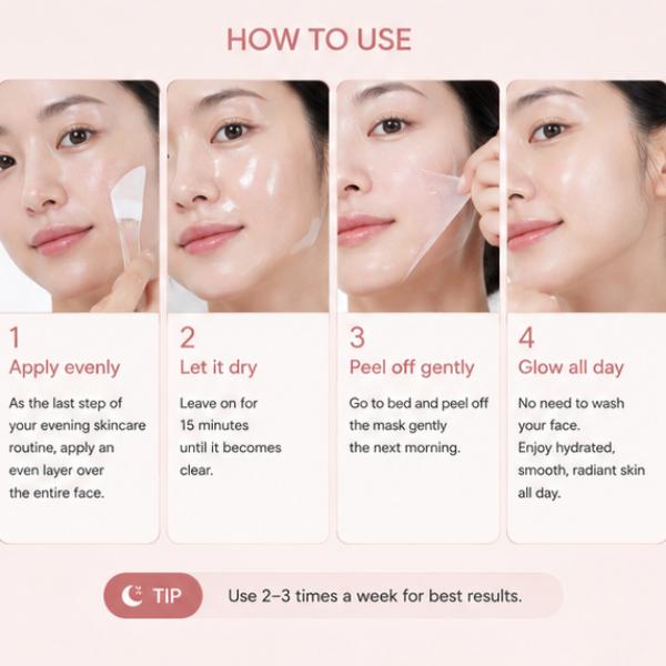 Medicube Collagen Night Wrapping Mask 75ml Overnight Hydrating Peel-Off