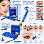 Oriflame Eye Liner Pencil Blue Waterproof Long Lasting Smooth Makeup