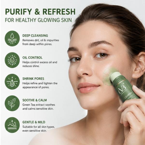 Original Green Mask Stick 40g Green Tea Deep Cleansing Clay Mask
