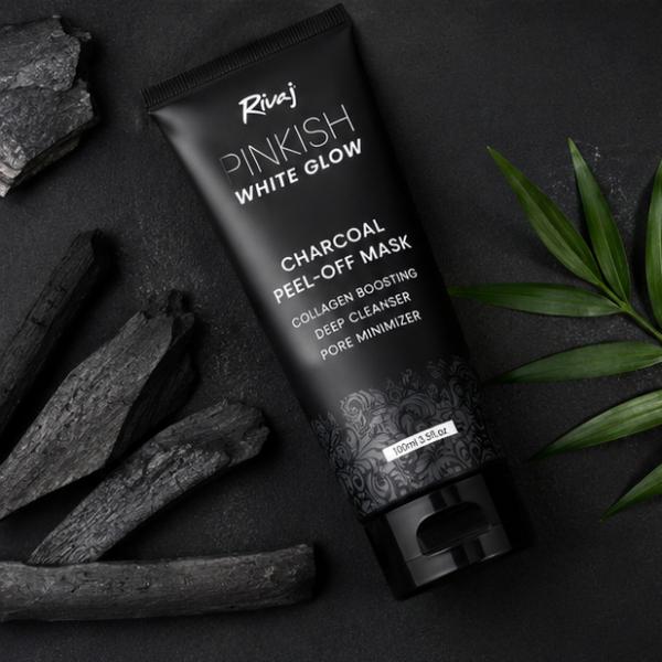 Rivaj UK Black Peel Off Mask 100ml Charcoal Deep Cleansing