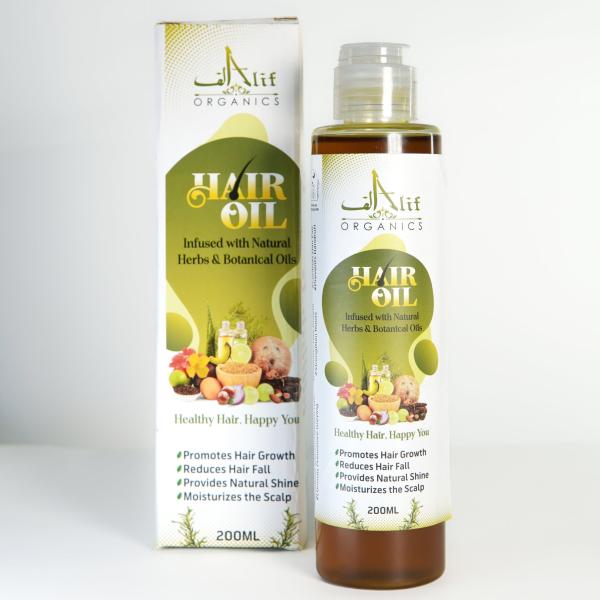 Alif Organics Hair Oil, a 200ML