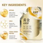 SADOER Venom Gold Retinol Peptide Facial Mask 100g Moisturizing