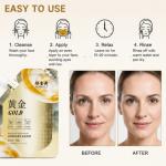 SADOER Venom Gold Retinol Peptide Facial Mask 100g Moisturizing