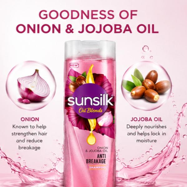Sunsilk Onion & Jojoba Oil Shampoo 380ml