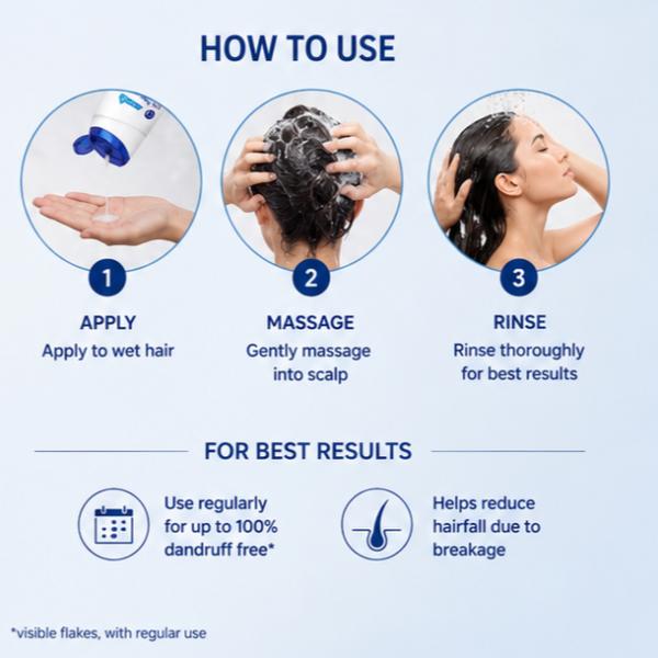 Anti Hairfall Shampoo 650ML – Strengthening & Scalp Care Formula