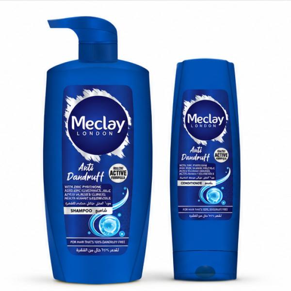 Meclay London Anti Dandruff Shampoo 660ML + Conditioner 180ML