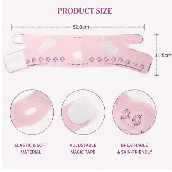 V Line Face Mask Jawline Lifting Belt Double Chin Reducer
