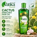 Vatika Cactus Hair Oil 200ml | Anti-Breakage Nourishing Hair Oil
